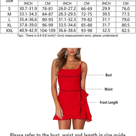 NWOT Relipop wrap front ruffle mini dress - Picture 7 of 7